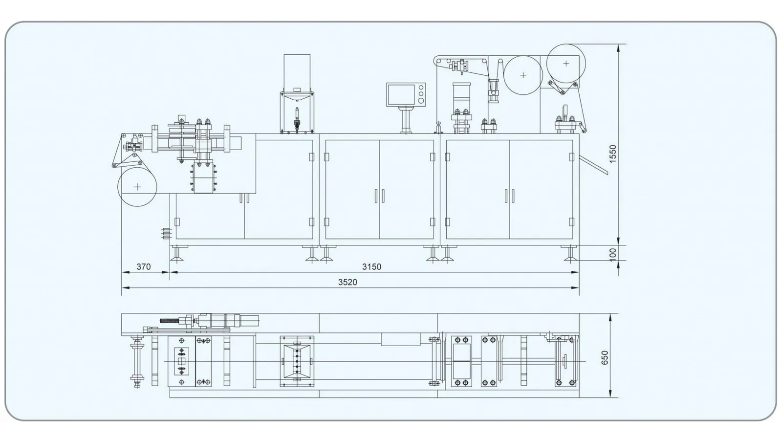 Blister Packing Machine | Double Servo & High-Precision Custom Materials
