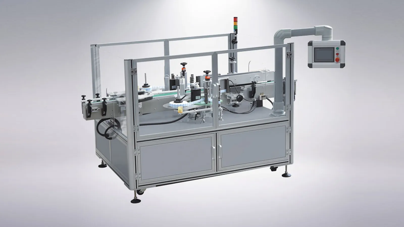 Automatic Dual-Side Bottle Labeler | Round, Square & Flat