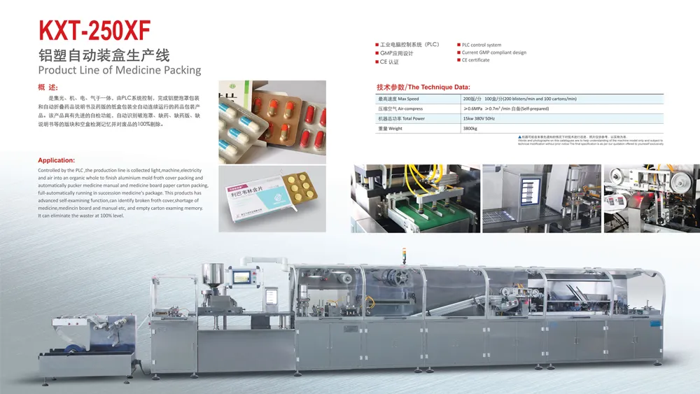 AL-AL/AL-PVC Blister Packing Machine | Price & Manufacturer Custom Materials