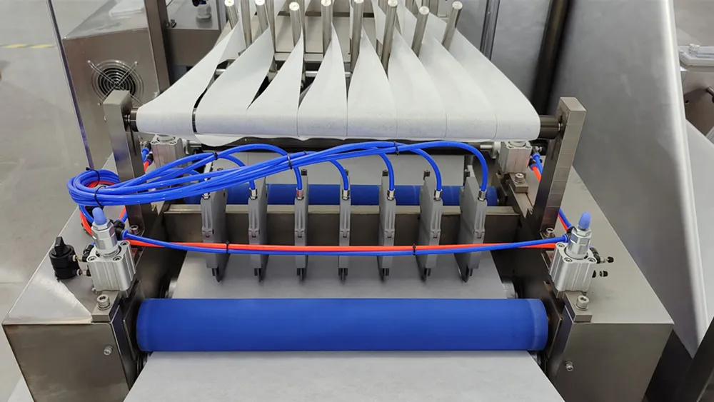 KXT-800B Alcohol Pad Packing Machine | Wet Wipes Packaging Equipment Custom Materials