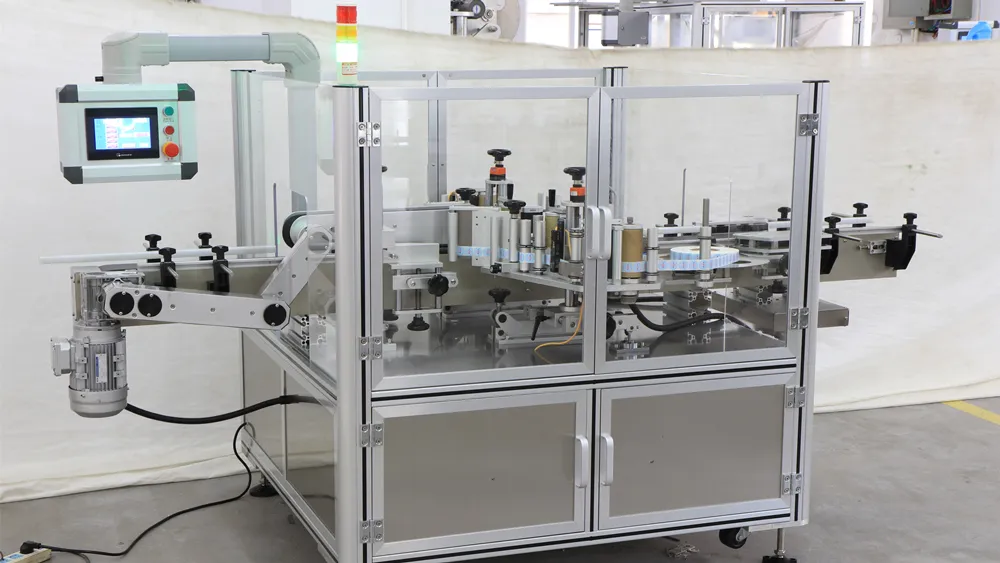 KXT-3520 Diagonal Labeling Machine | Carton Sealer | Kxite Machinery