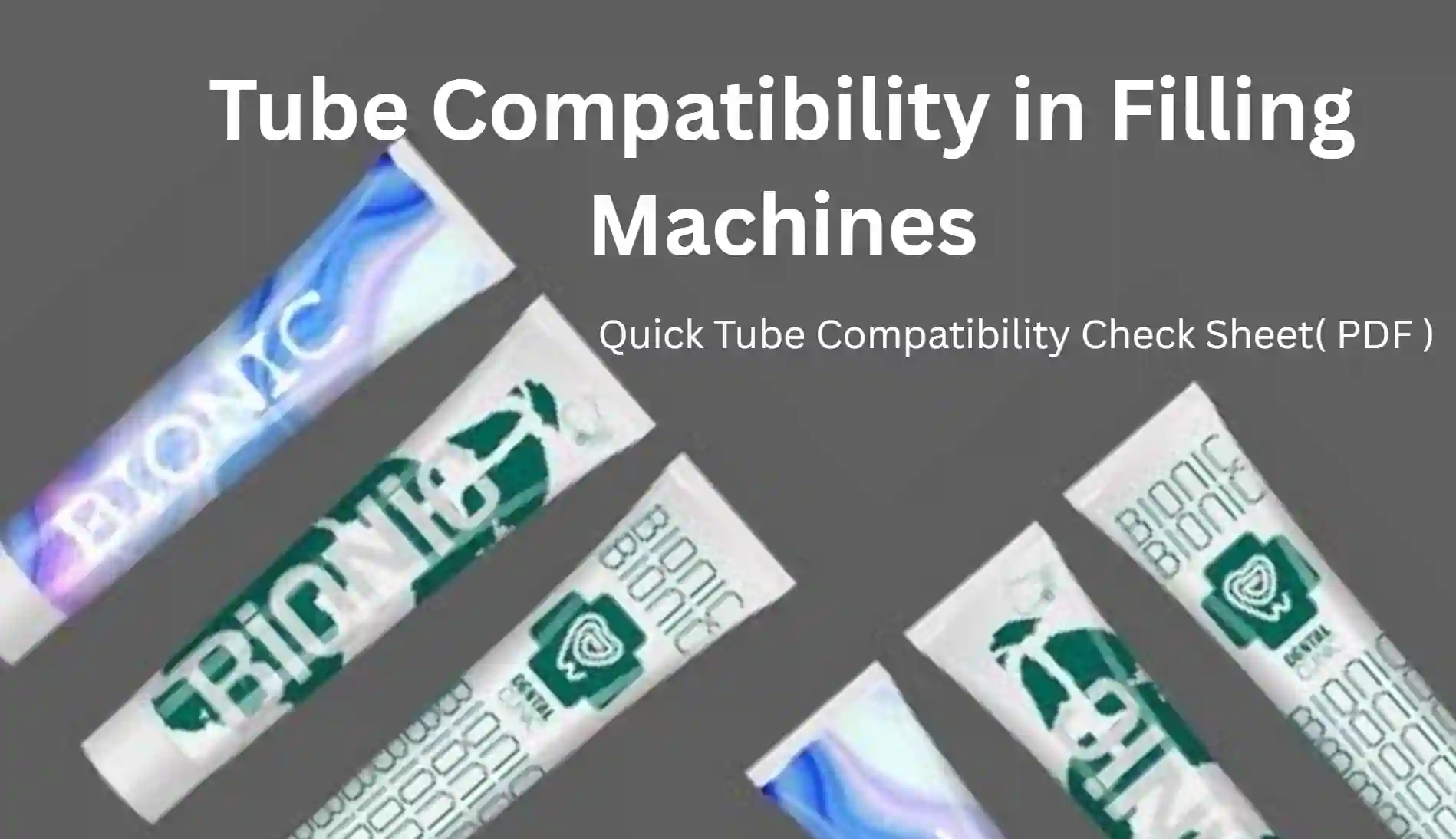 Plastic or Aluminum Tube Filling Machine